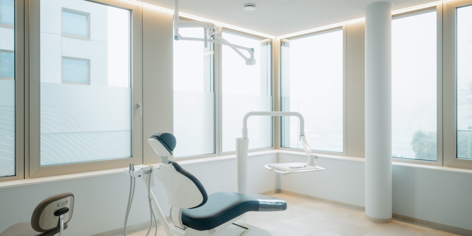 MKG-Behandlungsraum in der Praxis Rieth.